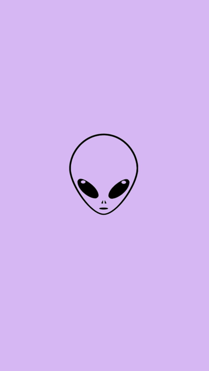 alien roxo, HD phone wallpaper