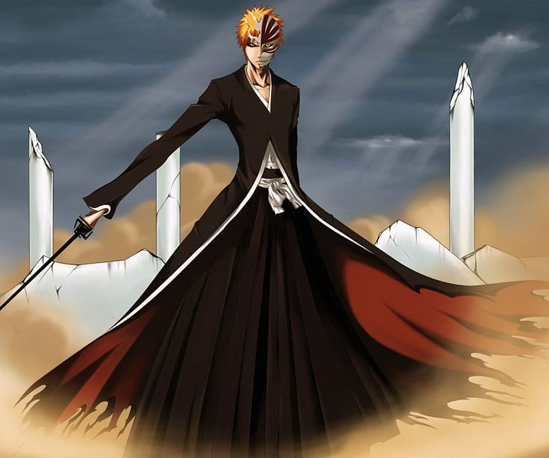 Vasto Lorde, Kurosaki Ichigo, Bleach, anime vectors, anime, horns -  wallpaper #117728 (4156x2342px) on