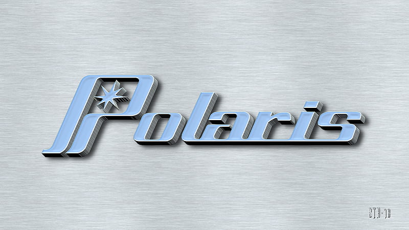 Polaris Chrome vintage logo, Polaris industries, Polaris, Polaris Snowmobiles, Polaris logo, Polaris emblem, Polaris, HD wallpaper