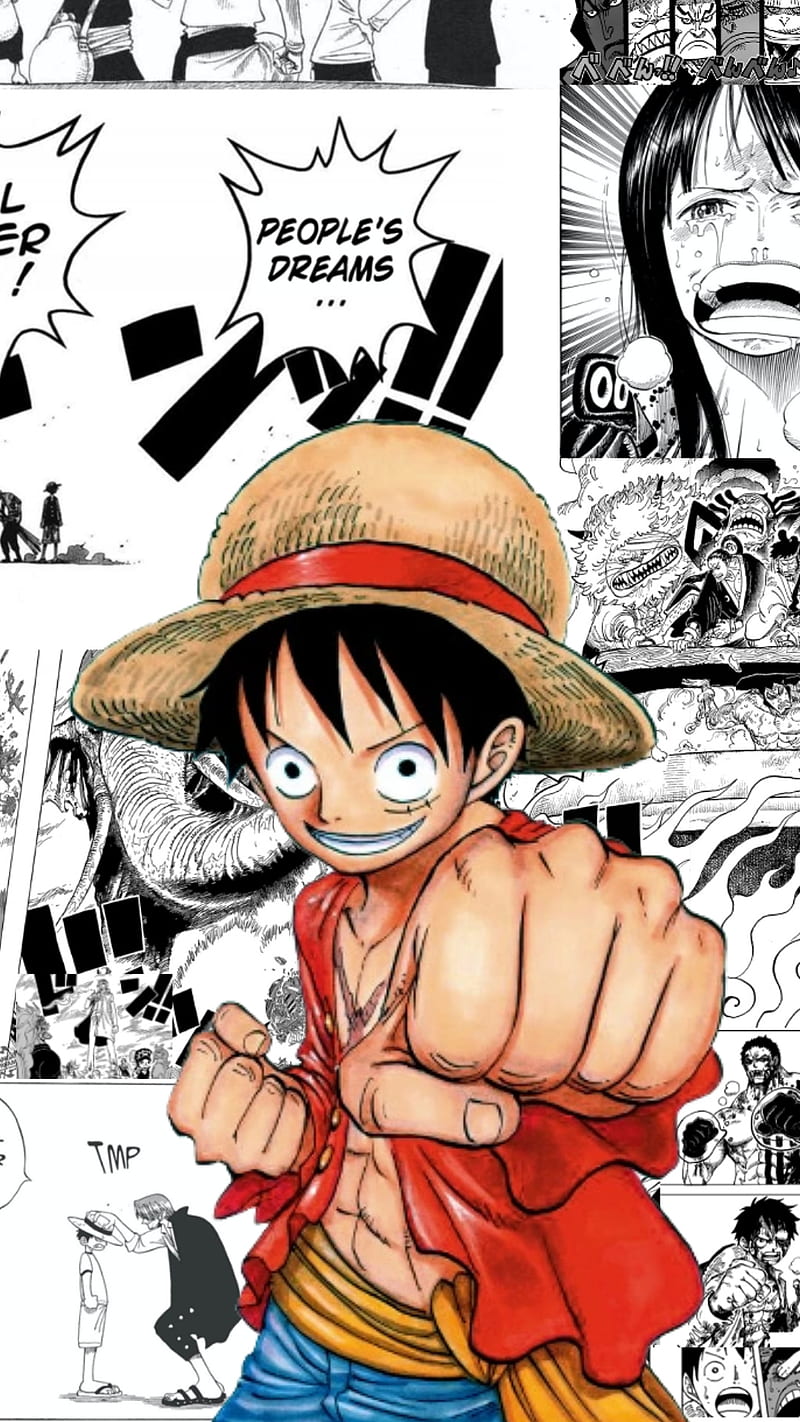 Luffy-Keybew, luffy, manga, monkey d luffy, one piece, anime, HD phone wallpaper