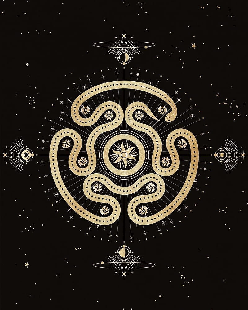 Hecatewheel, goddess, hecate, symbol, titan, triple, underworld, wheel, HD phone wallpaper