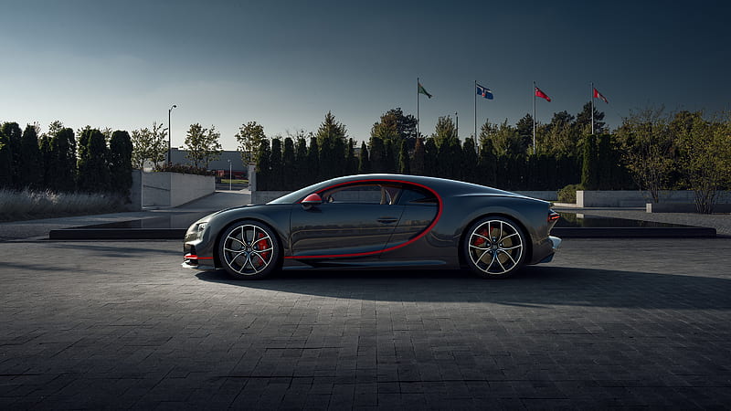 Bugatti Chiron CGI 2, HD wallpaper
