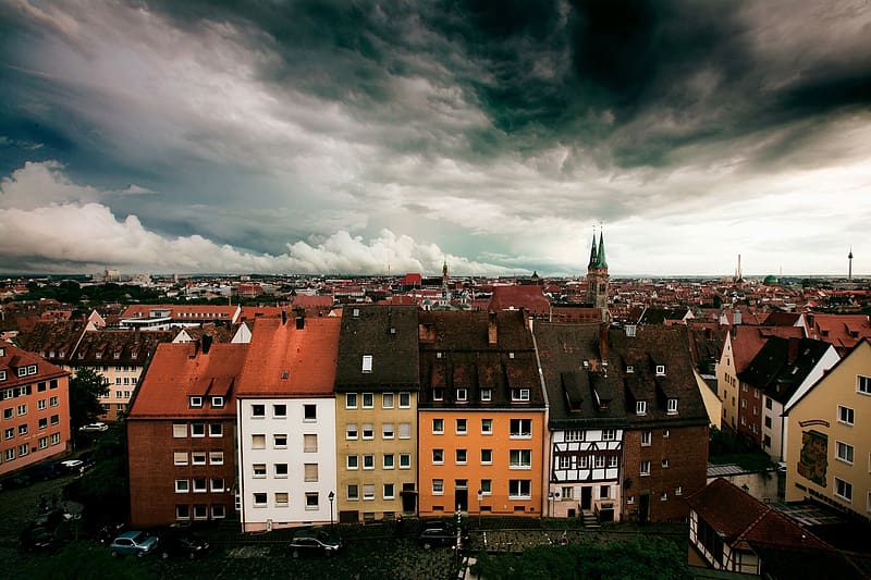 Cities, City, Germany, Nuremberg, HD wallpaper