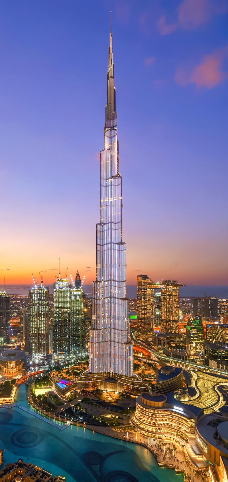 Burj khalifa, cities, city, building, dubai, night, HD phone wallpaper |  Peakpx
