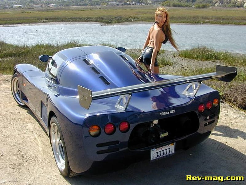 Model-Cool ride, hottie, model, sexyness, blue car, HD wallpaper