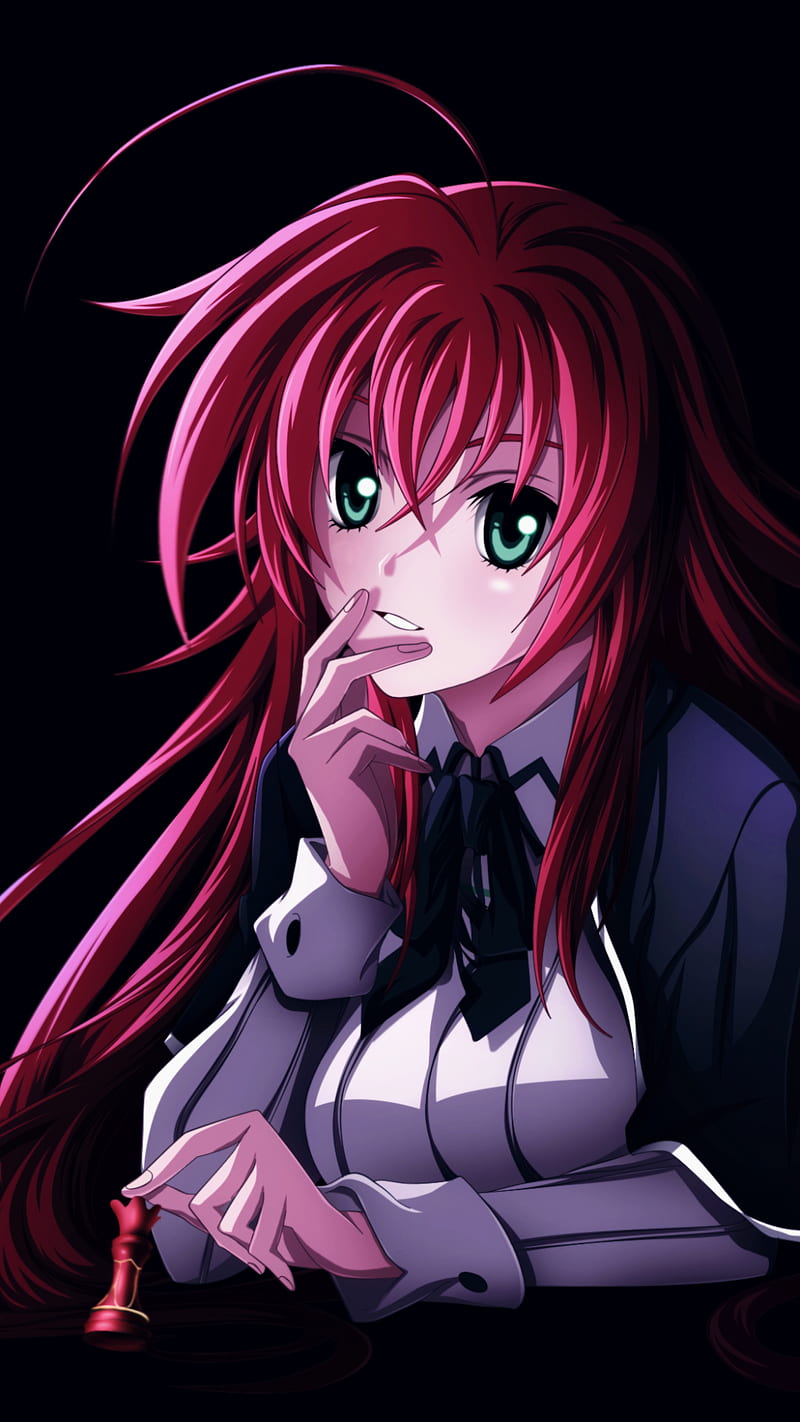 Rias Gremory, anime, dxd, girl, school, HD phone wallpaper | Peakpx