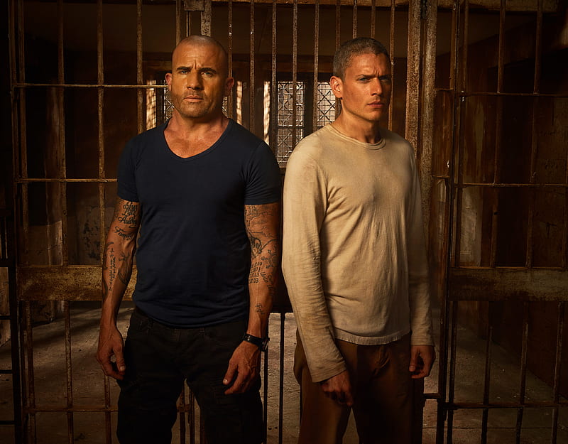 Michael Scofield And Lincoln Burrows In Prison Break Season 5 , prison-break, wentworth-miller, tv-shows, HD wallpaper