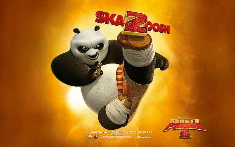 2011 Hollywood movie Kung Fu Panda 2 1, HD wallpaper
