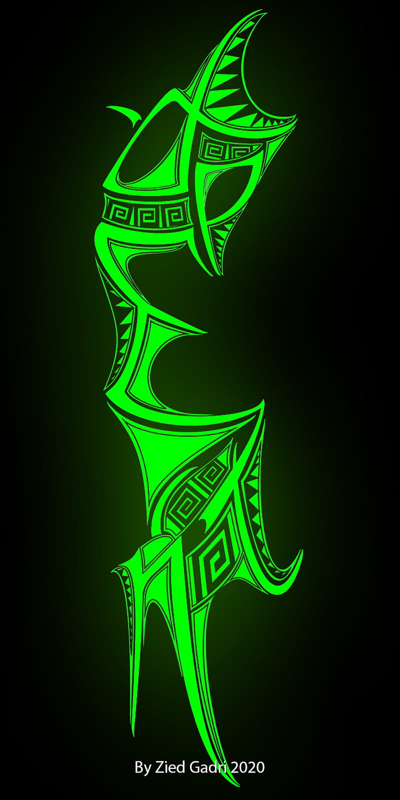 Green Tatouage , anarchy, dragon, dungeons, flame, green, king, team, valor, yellow, zodiac, HD phone wallpaper