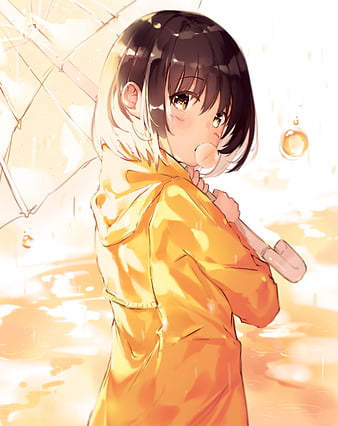 Anime Short Brown Haired Girl Extracted Bycielly By  Brown Haired Anime  Girl  Free Transparent PNG Clipart Images Download