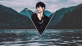 Free: Psychic Detective Yakumo Rendering Anime Art, anime boy transparent  background PNG clipart 