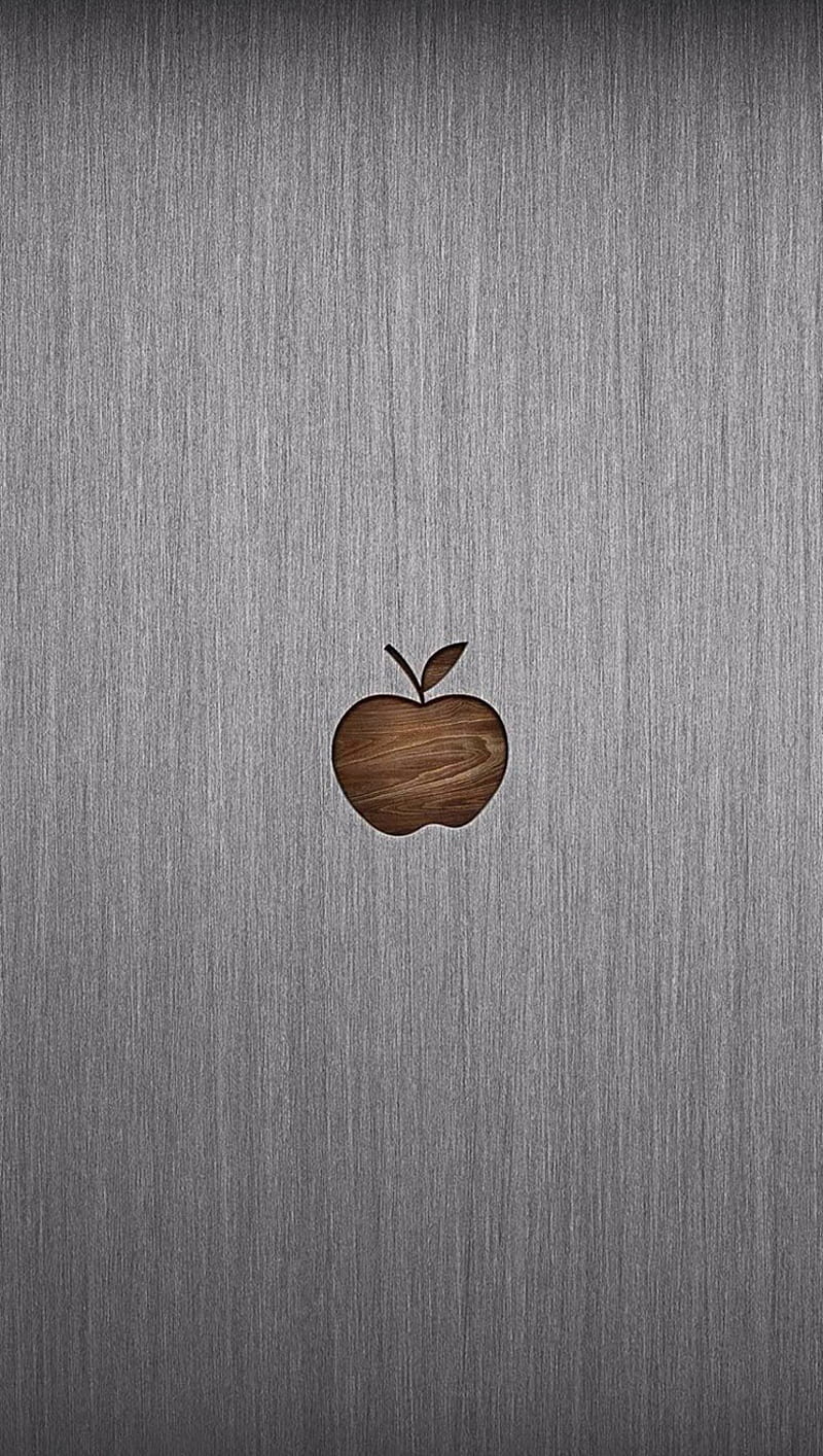 Apple metal, logo, HD phone wallpaper