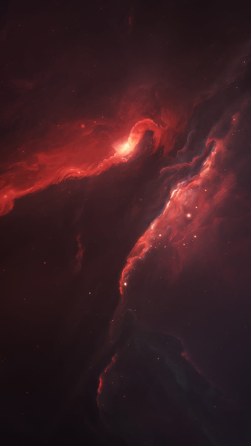 Chazm Nebula, space, starkiteckt, HD phone wallpaper