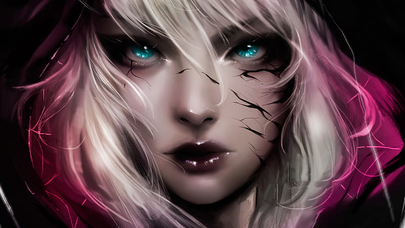Venom Girl Art, venom, superheroes, artwork, artwork, digital-art, HD wallpaper