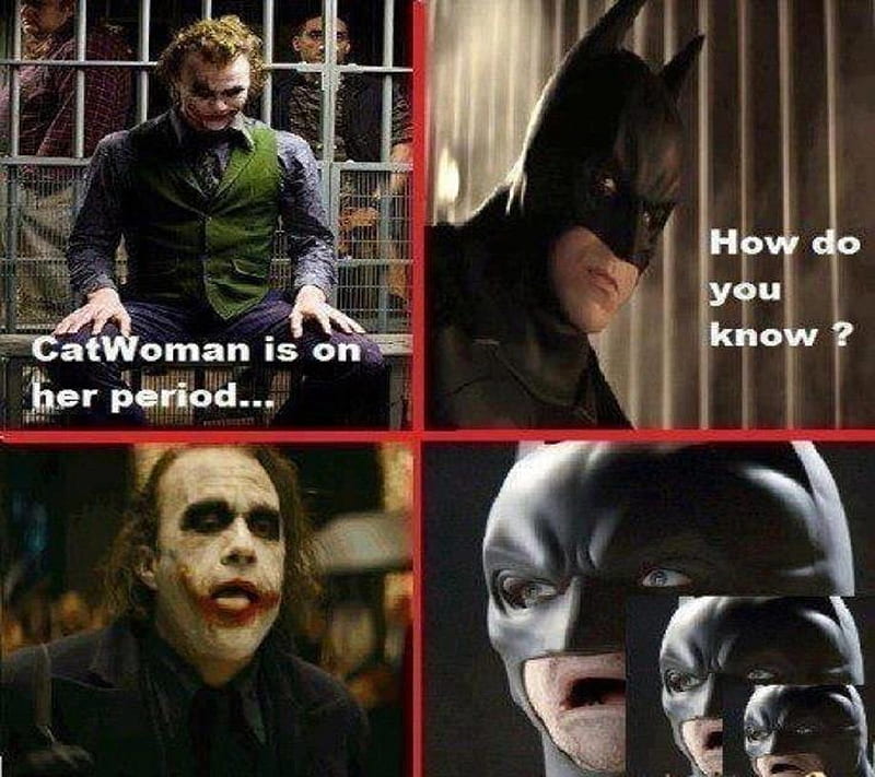 Joker Sucks, batman, catwomen, comedy, joker, HD wallpaper