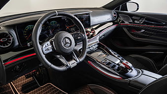 Brabus Rocket 900 One of Ten Mercedes-AMG GT 63 S 4MATIC+ Interior, HD wallpaper