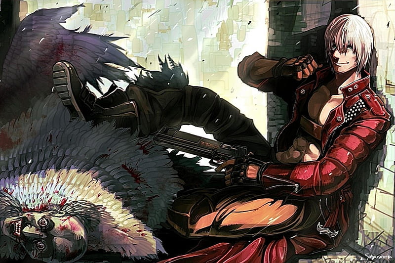 Anime picture devil may cry 2381x1403 787444 en