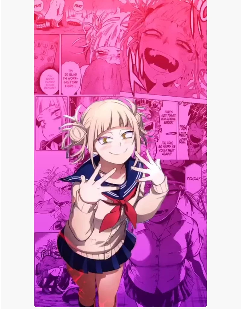 Toga, anime, mha, HD phone wallpaper | Peakpx