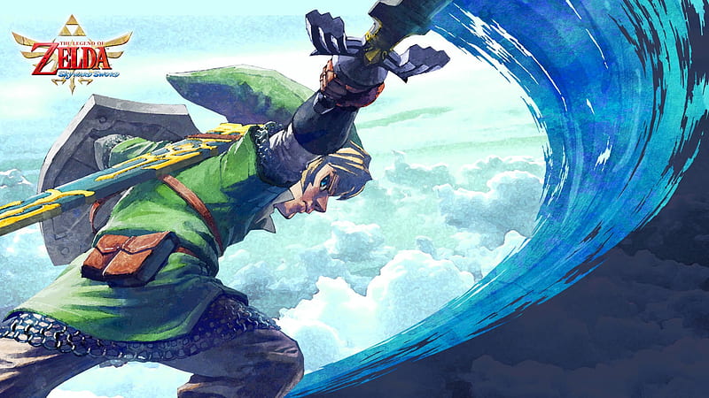 The Legend of Zelda Skyward Sword, slice, legend, cool, zelda, HD wallpaper