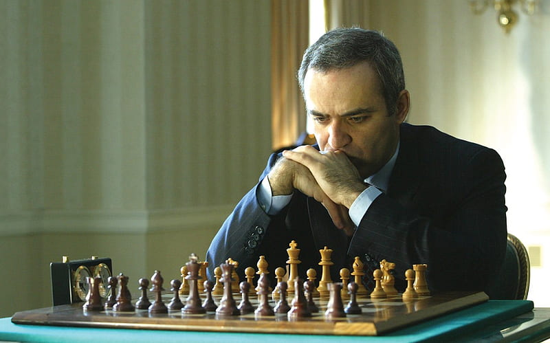 Is Gary Kasparov Playing Chess In This ?. by I. Dan Calinescu. Medium, Chess Player, HD wallpaper