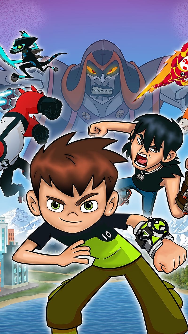 Ben10 alien force: ben10 reboot art still