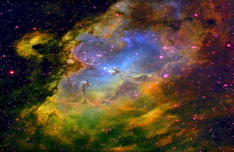 Heavenly space, i hate putting the tags, galaxies, HD wallpaper