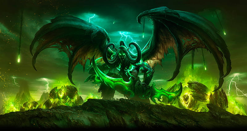 Illidan Stormrag World Of Warcraft Legion , world-of-warcraft, games, HD wallpaper