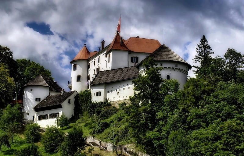 Castle, nature, old, slovenia, HD wallpaper | Peakpx