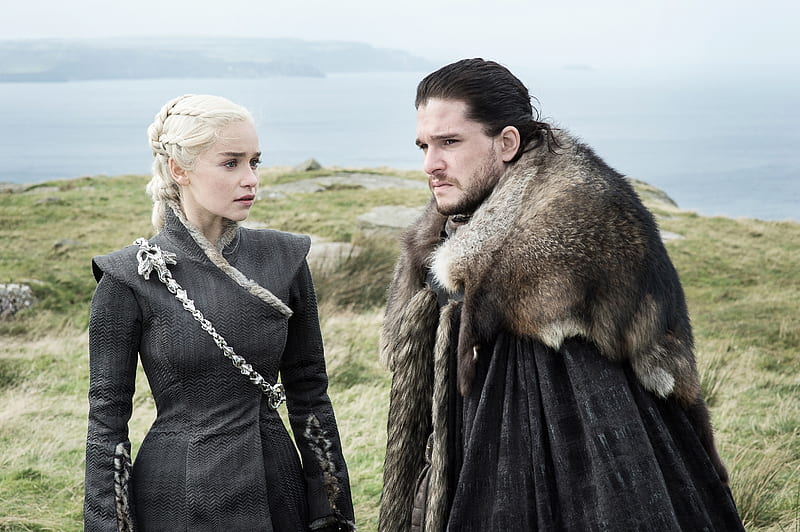 Game Of Thrones Season 7 Daenerys And Jon Snow , game-of-thrones-season-7, game-of-thrones, tv-shows, daenerys-targaryen, jon-snow, HD wallpaper