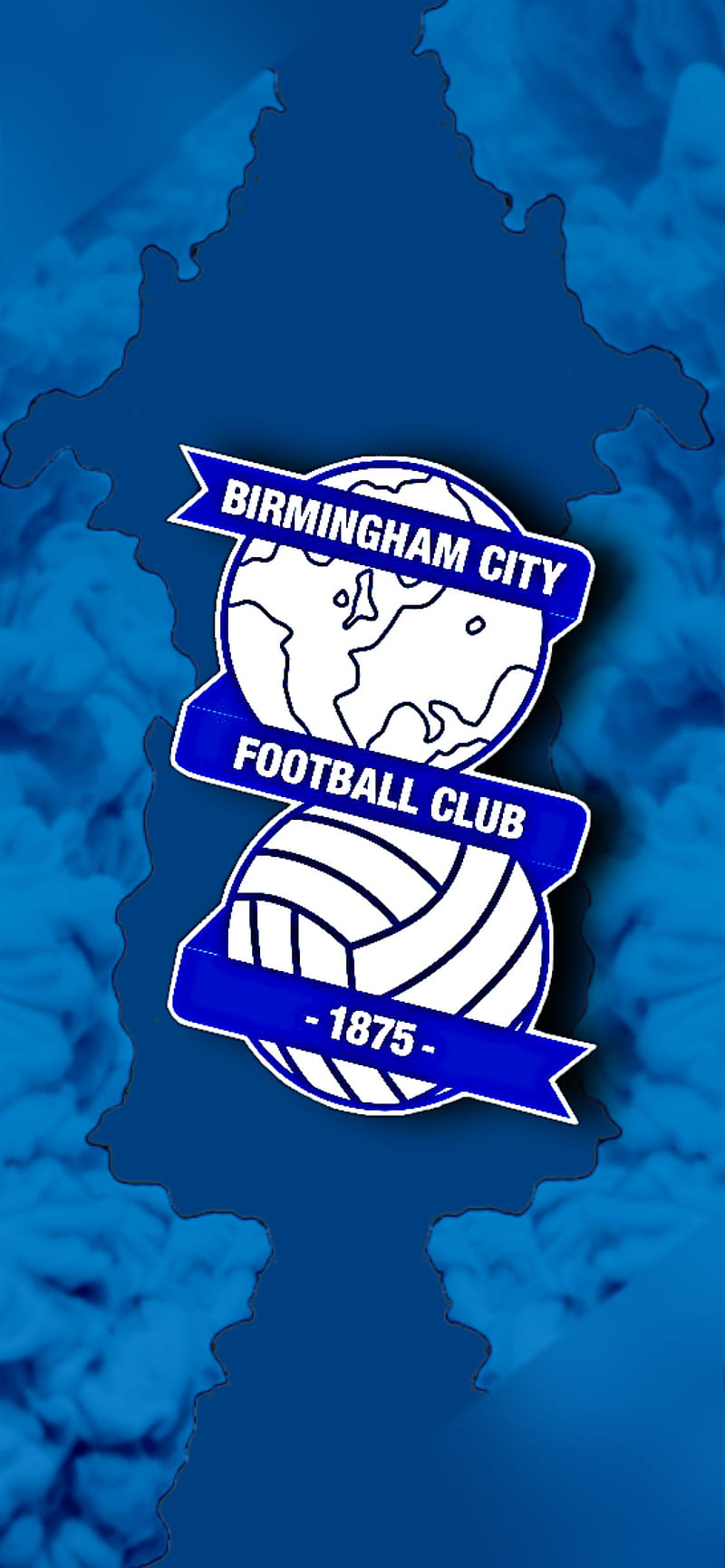 Birmingham City FC, ball, bcfc, blue, HD phone wallpaper