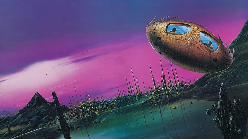 Alien Ship Ufo , ufo, artist, artwork, digital-art, alien, HD wallpaper
