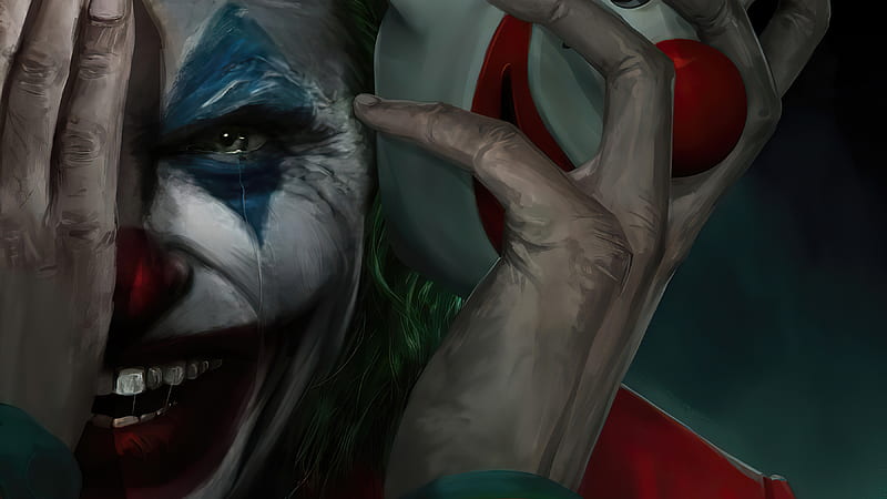 Joker Smile Mask Off, joker-movie, joker, superheroes, supervillain, art, HD wallpaper