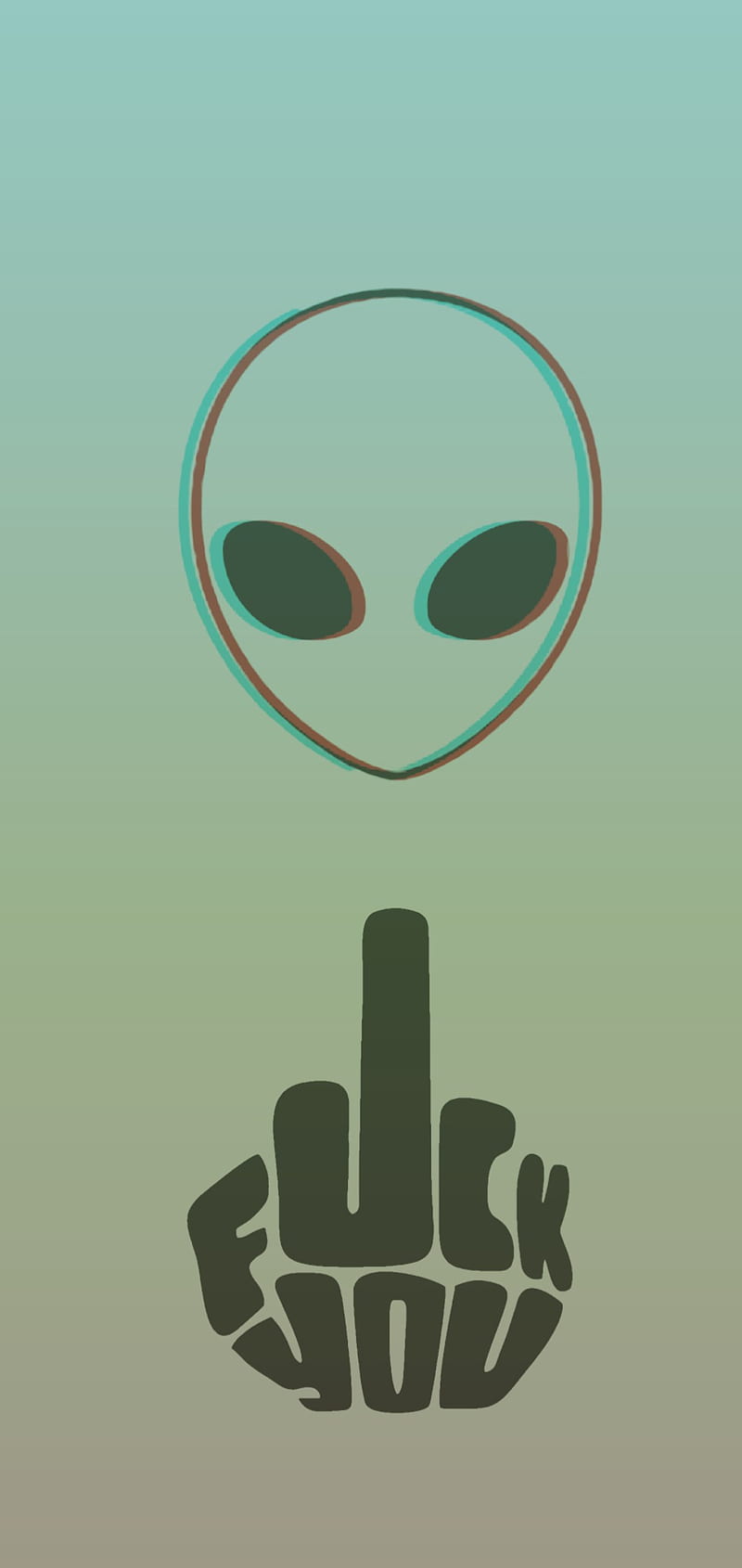 Alien, arriba, green, marciano, tumblr, up, upside, upside down, verde,  weird, HD phone wallpaper