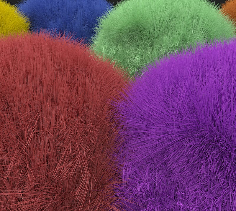 bolas de pelos, ball, bolas, color, colorful, hair, hairy, nice, pelos, HD wallpaper