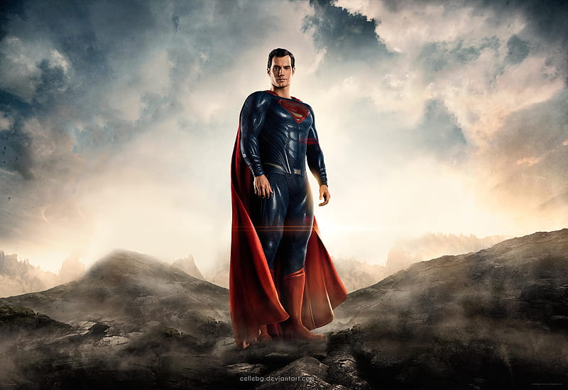 Justice League Superman , justice-league, superman, 2017-movies, movies, artist, HD wallpaper