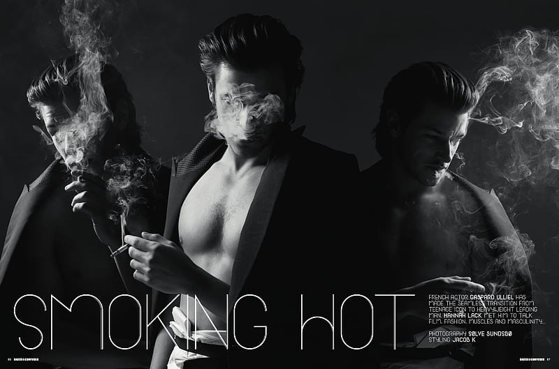Smoking Hot 01 , gaspard ulliel, dazed and confused, fashion, editorial, HD wallpaper
