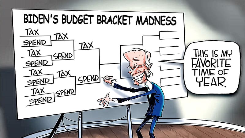 Biden Madness, biden, tax, brackets, spend, sinister, democrat, HD wallpaper