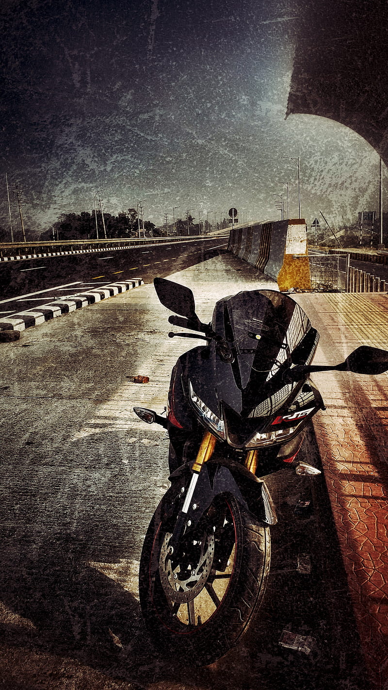 Storm eye, bike, custom, motor, motorcycle, r15 r15v3, red black, skeleton,  sports bike, HD phone wallpaper | Peakpx