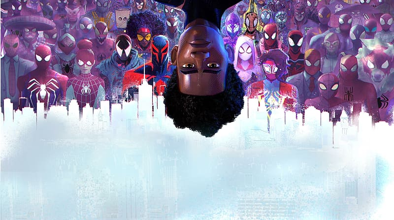 Miles Morales SpiderGwen SpiderMan Across the SpiderVerse 4K Wallpaper  iPhone HD Phone 8830h