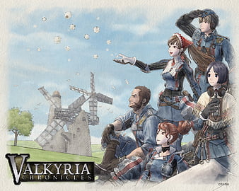 Valkyria chronicles, guerra, anime, video game, manga, soldiers, HD  wallpaper