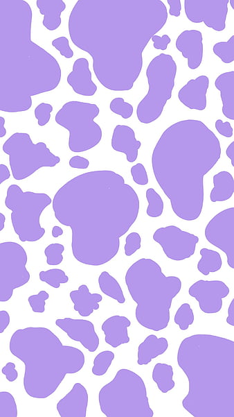 cow print, aesthetic, y, violelilac, animal, purple, simple, designs, HD phone wallpaper