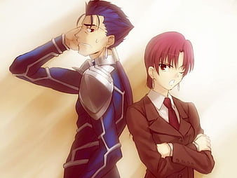 Lancer And His Master Bazett Fate Stay Night Fate Hollow Ataraxi Lancer Hd Wallpaper Peakpx