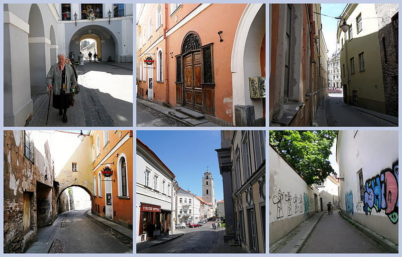 My trip to Vilnius, architecture, vilnius, city, places, lithuania, HD wallpaper