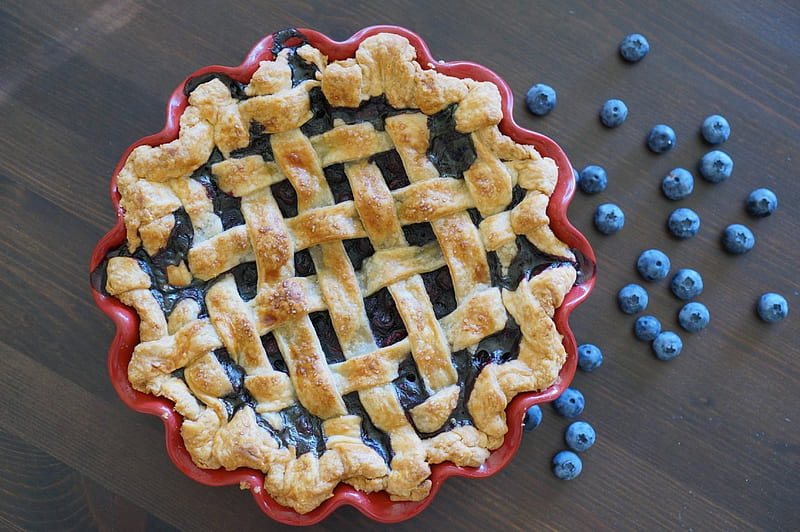 blueberry pie, cool, food, yummy, entertainment, pie, fun, HD wallpaper