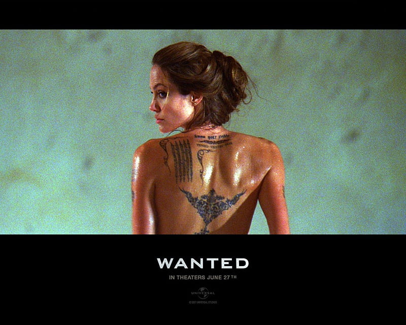 Angelina Jolie in Wanted, angelina jolie, in, wanted, HD wallpaper