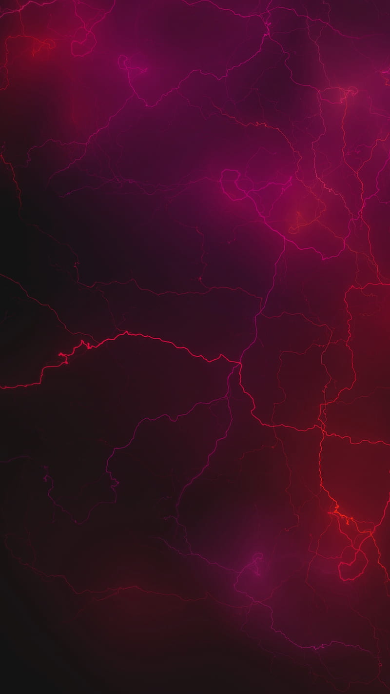 Download Red Lightning Over Ocean View Wallpaper  Wallpaperscom