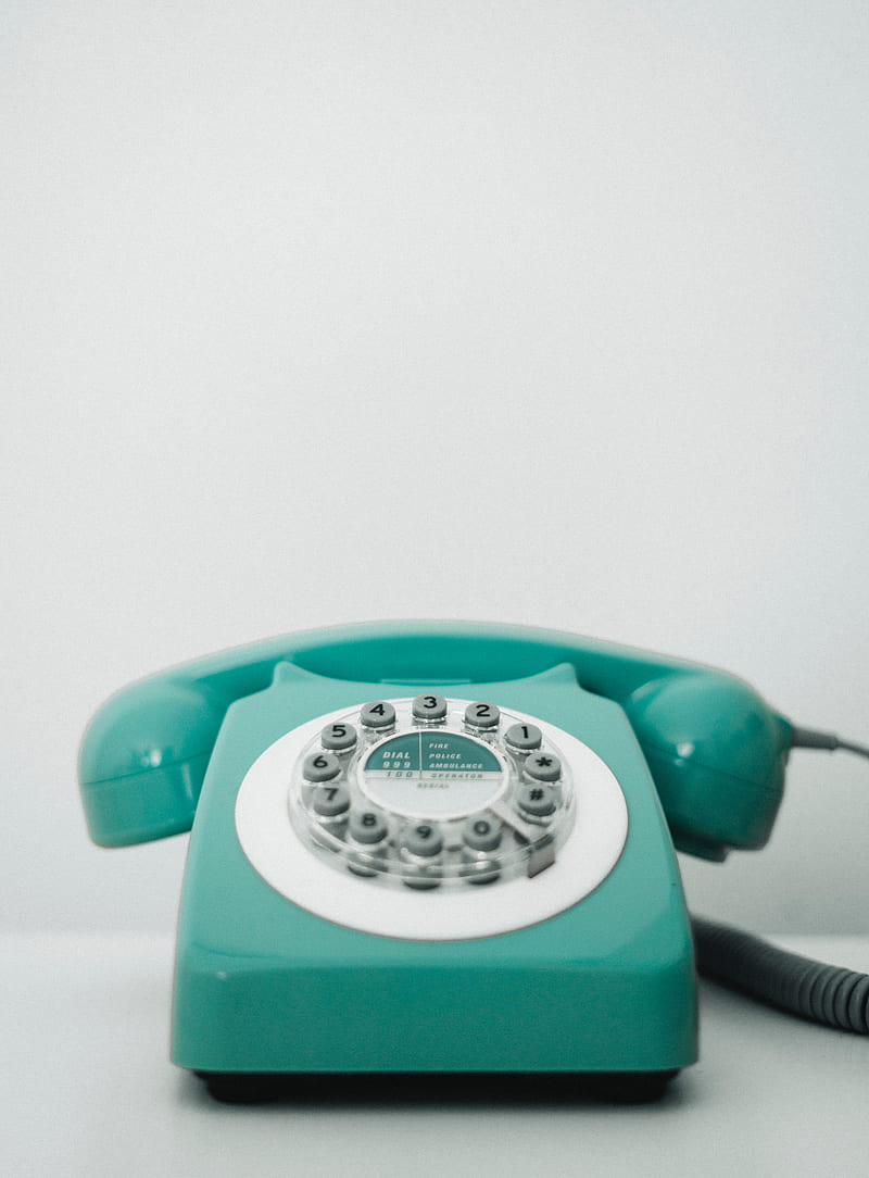 phone, retro, vintage, old, turquoise, HD mobile wallpaper