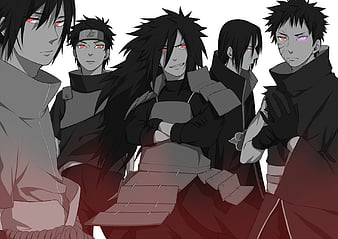 Download wallpaper naruto, art, sharingan, Obito Uchiha, Uchiha Shisui, The  Uchiha symbol, by HISUI-118, section other in resolution 1920x1080