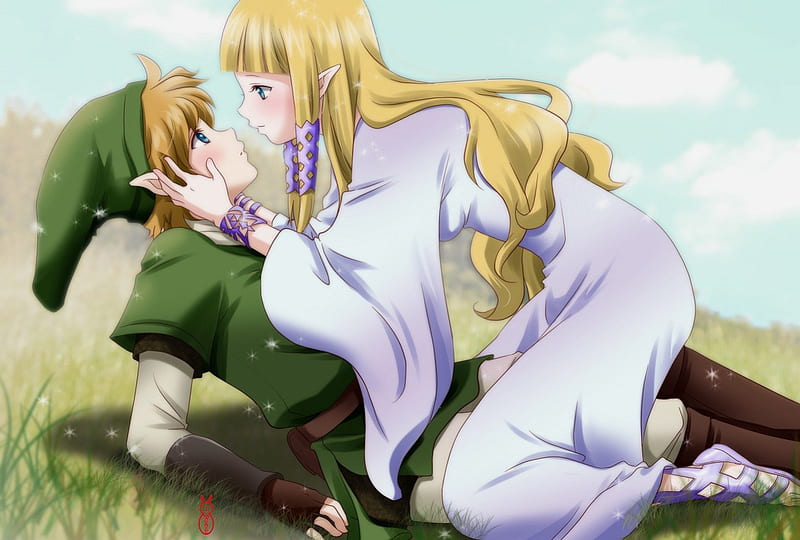 Link ♡ Zelda, blond, grass, link, guy, video game, game, anime, love,  handsome, HD wallpaper | Peakpx