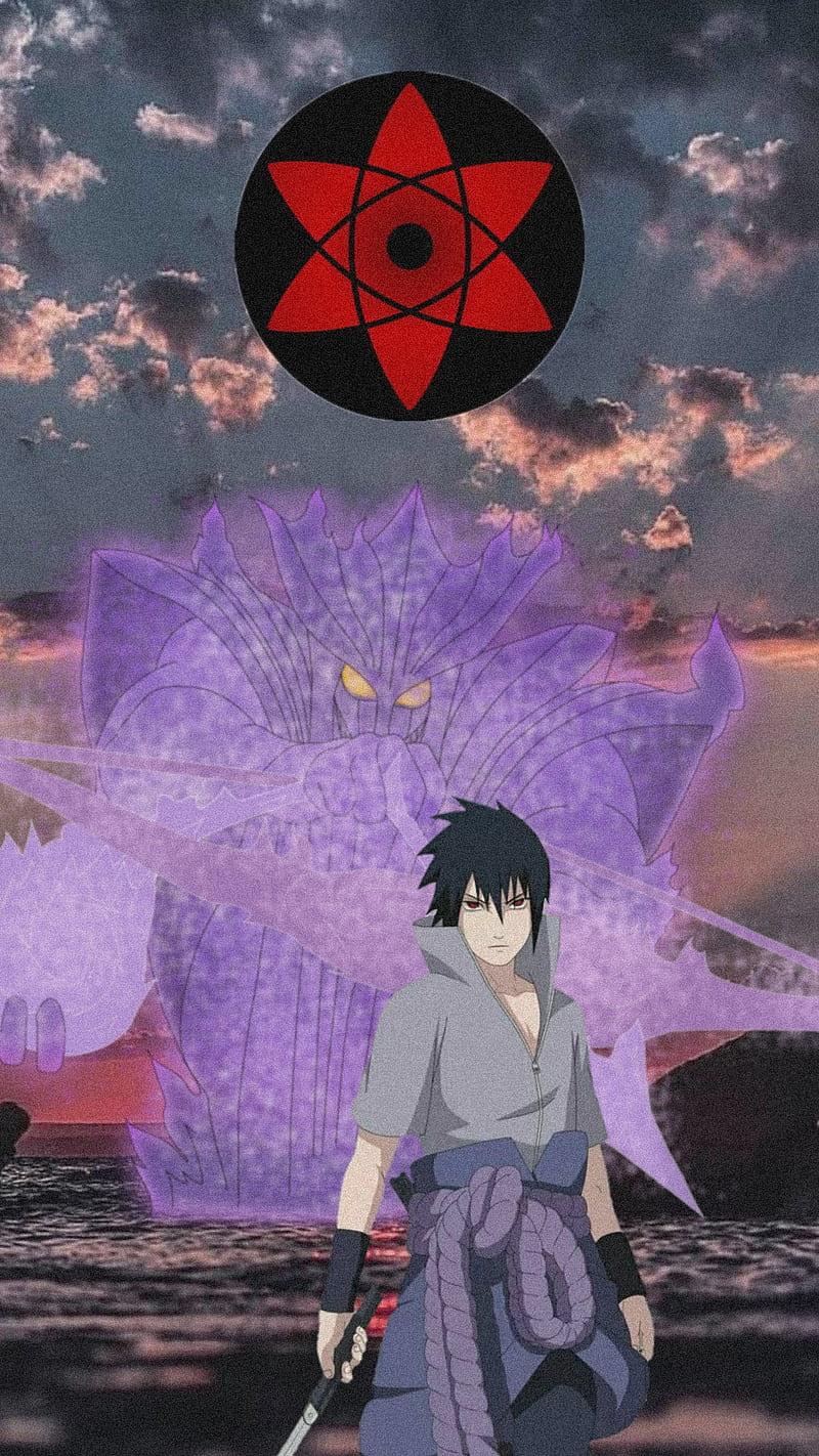 Sasuke, sharingan, susanoo, uchiha, uchiwa, HD phone wallpaper